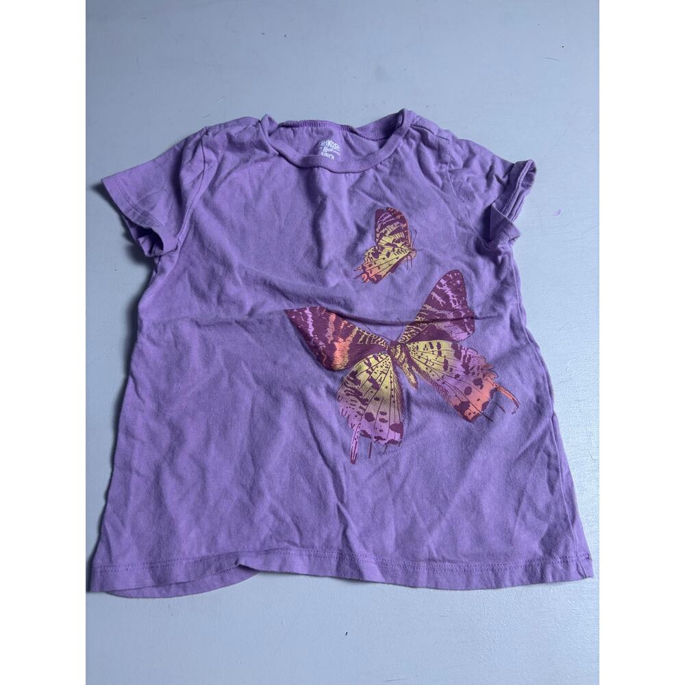 Girls Sz 6 Lot of 9 Shirts OshKosh Cat & Jack Justice Children’s Place Tees Tank - Picture 8 of 10